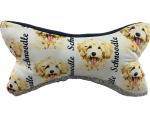 Schnoodle blond - Leseknochen, Nackenkissen, Pflegekissen